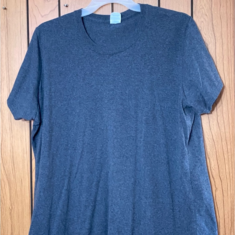 Port and Company Gray Short Sleeve Tee